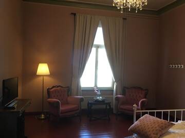 Фото номера Двухместный номер с 1 кроватью, вид на сад Отель Cafe-Restaurant &amp; Hotel Saima г. Савонлинна 5