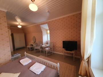 Фото номера Двухместный номер с 1 кроватью Отели типа «постель и завтрак» B&amp;B Lomamokkila г. Савонлинна 5