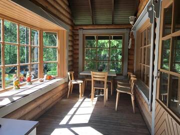 Фото номера Дом с 3 спальнями Дома для отпуска Cottage 52 г. Савонлинна 18