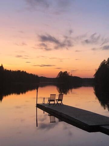 Фото номера Дом с 3 спальнями Дома для отпуска Cottage 52 г. Савонлинна 17