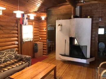 Фото номера Дом с 3 спальнями Дома для отпуска Cottage 52 г. Савонлинна 26